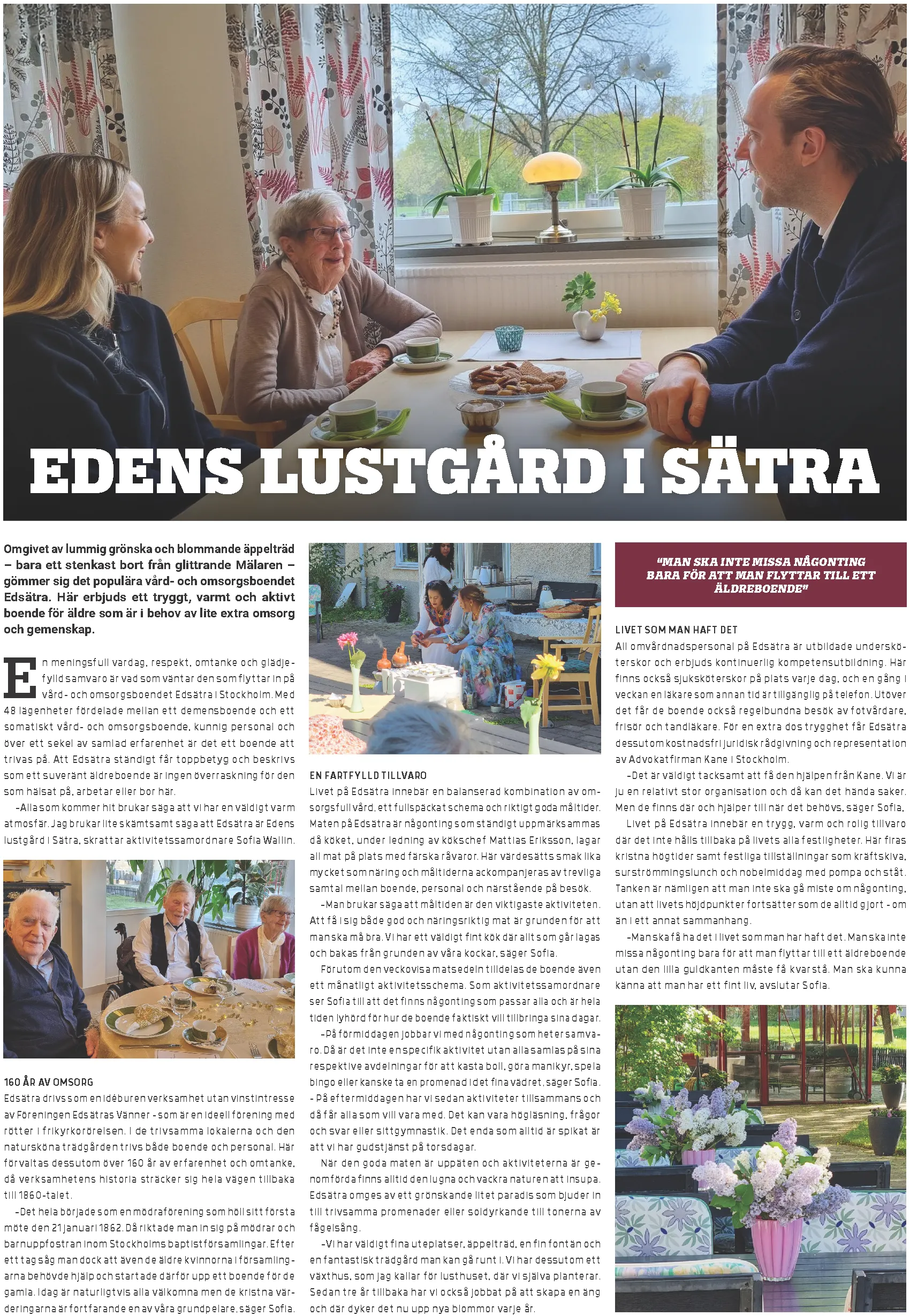 Annons Edsätra i SVD