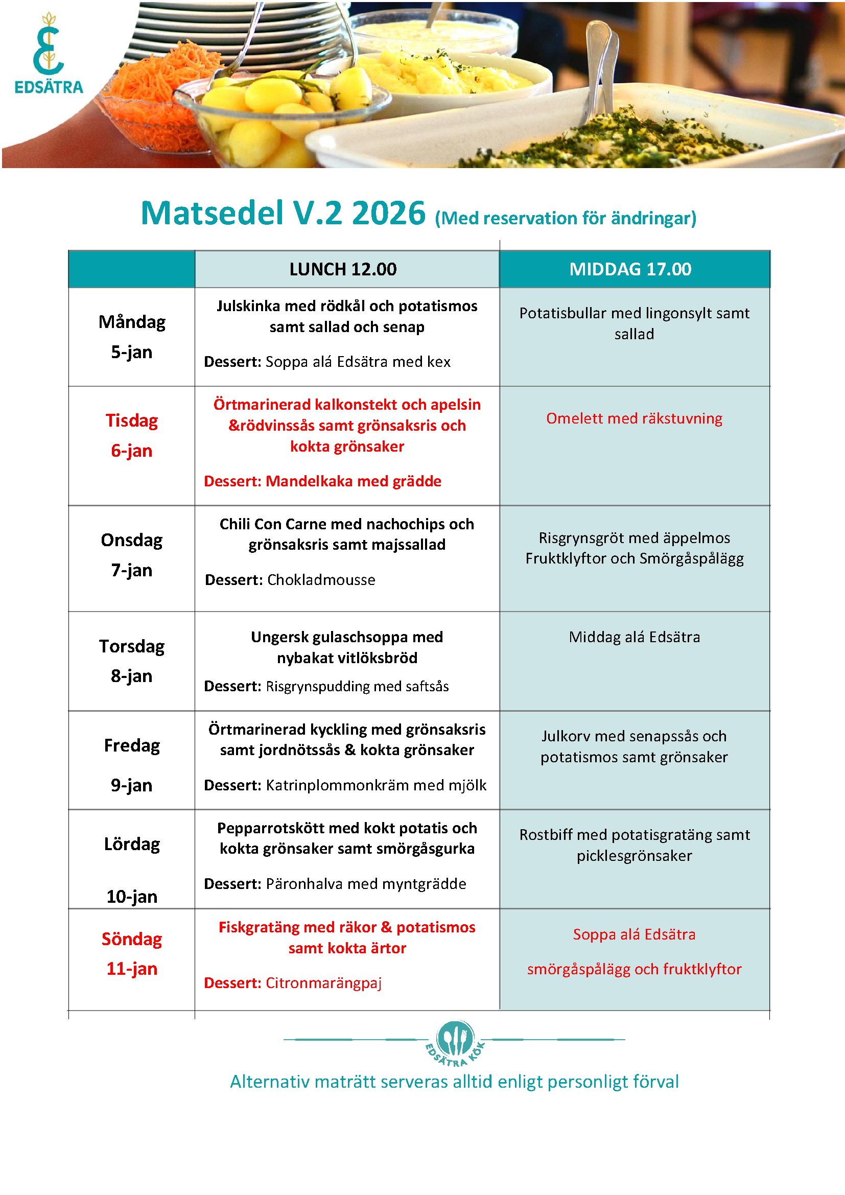 Matsedel v.2 PNG 2026