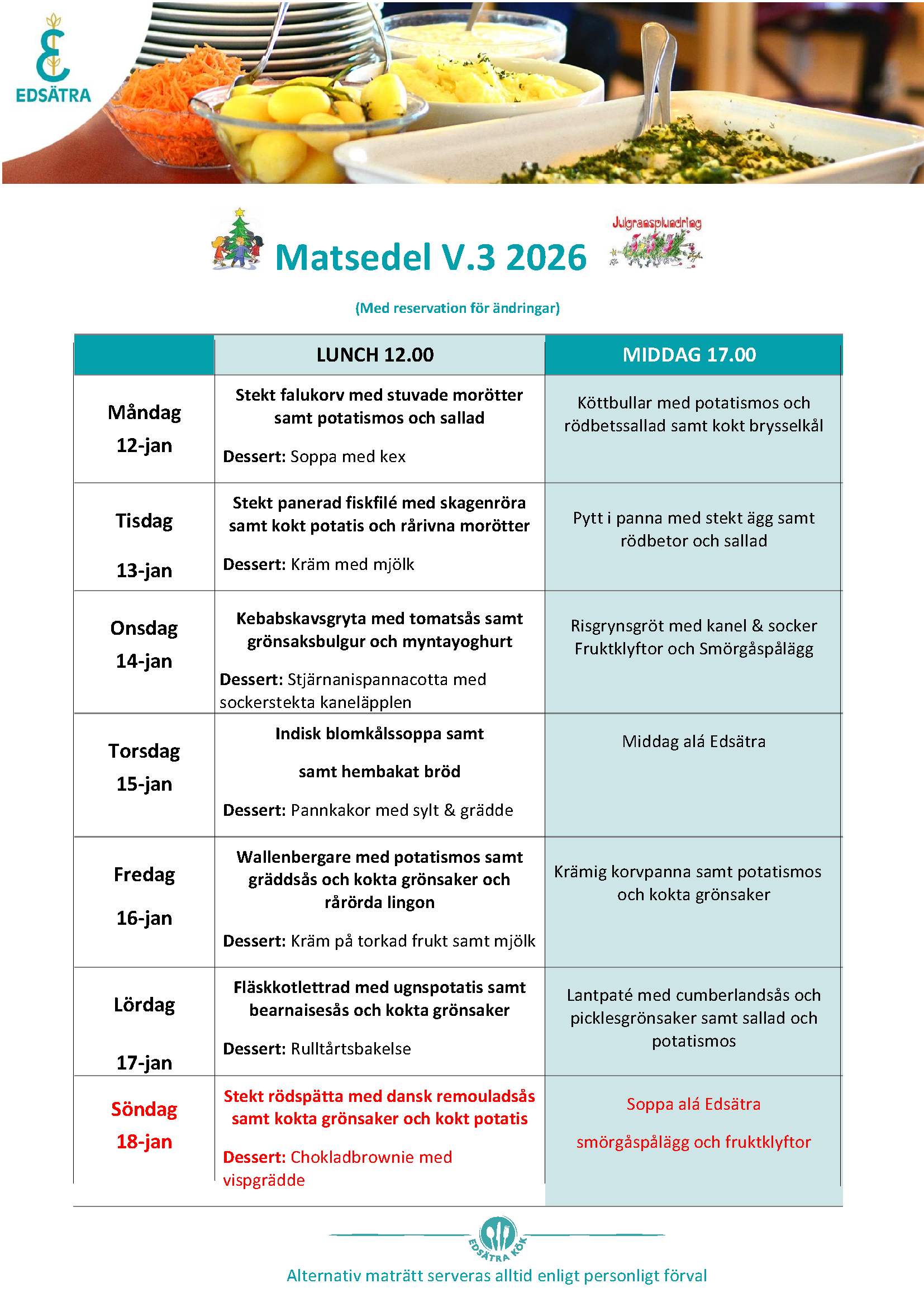 Matsedel v.3 2026 PNG