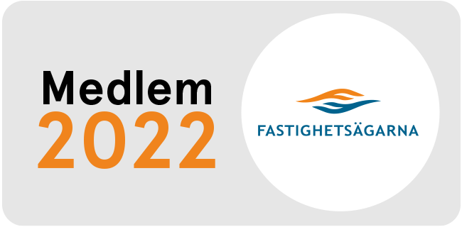 Medlemsdekal Fastighetsägarna