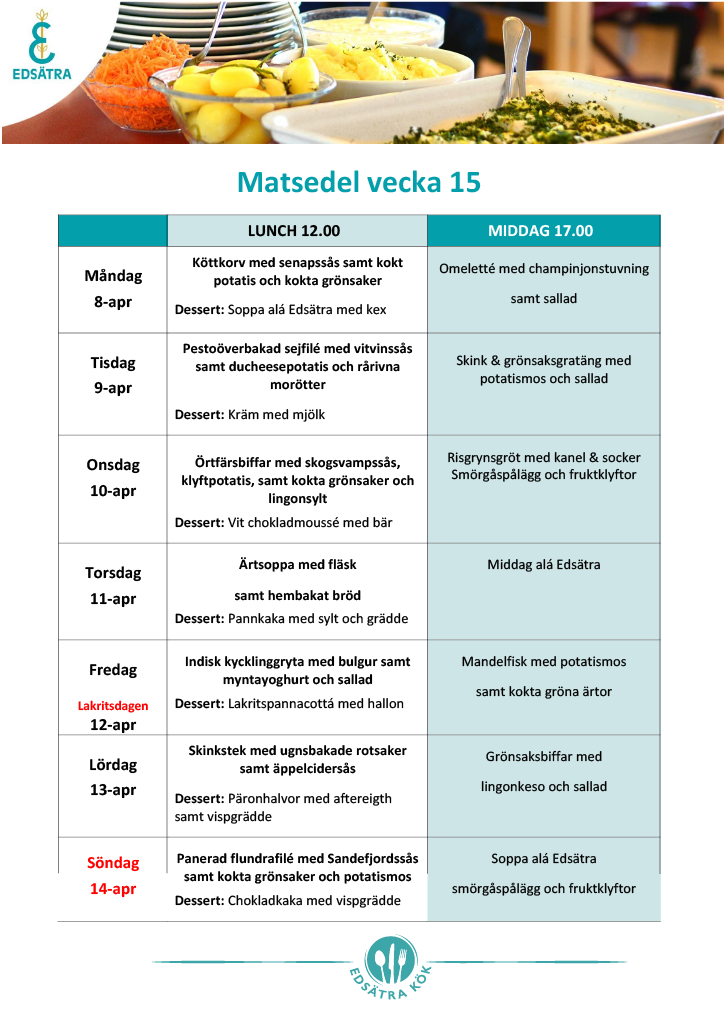 Matsedel v.15 2024 PNG